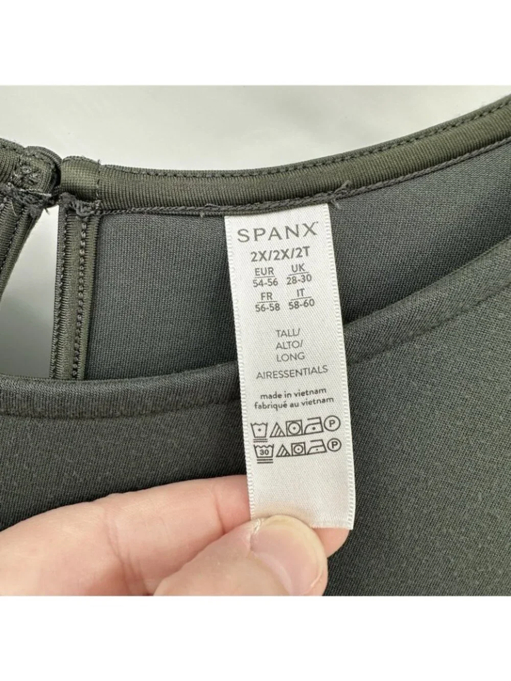 Spanx AirEssentials Sleeveless Soft Stretch Drawstring Jumpsuit In Gray